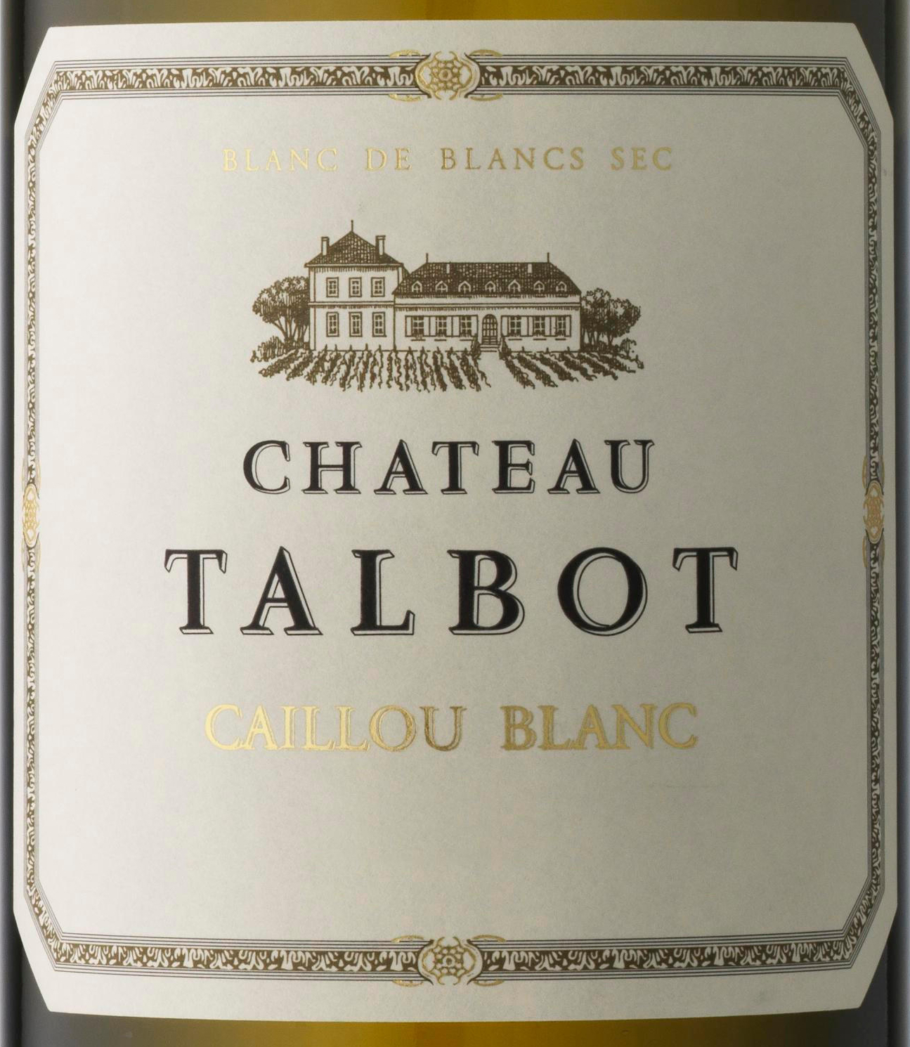 label-caillou-blanc-2021-dry-white-wine-from-chateau-talbot-great-saint-julien