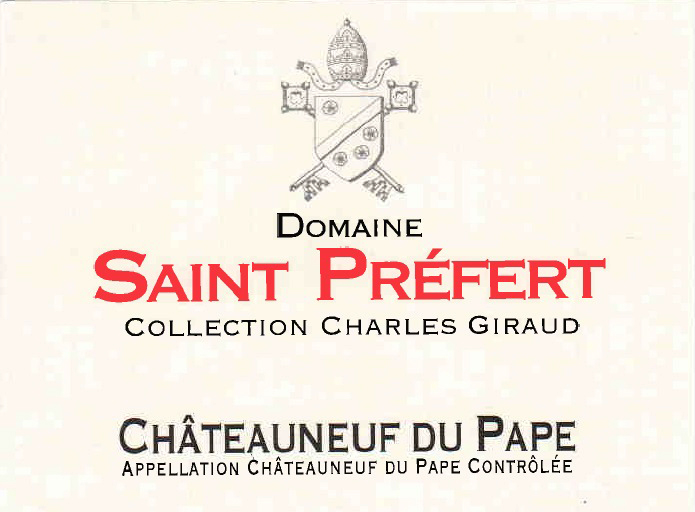 Saint-Préfert, Châteauneuf-du-Pape